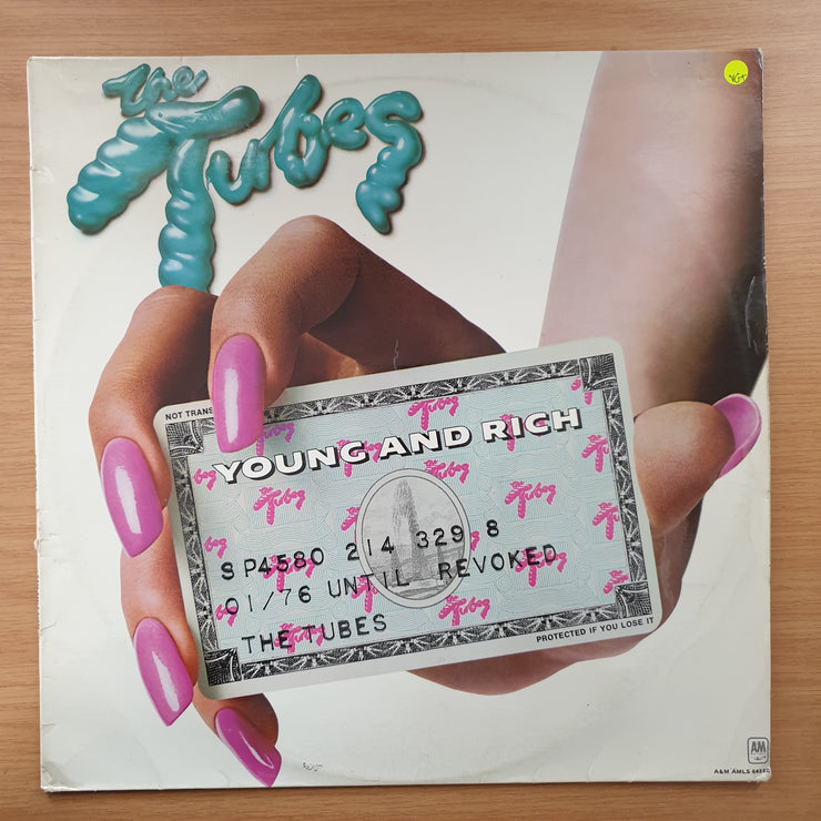 The Tubes - Young and Rich - Vinyl LP Record - Very-Good+ Quality (VG+)