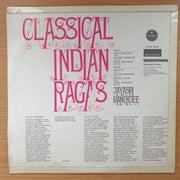 Jayasri Banerjee – Classical Indian Ragas - Vinyl LP Record - Very-Good Quality (VG)  (verry)
