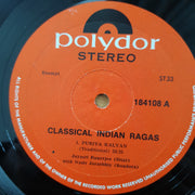 Jayasri Banerjee – Classical Indian Ragas - Vinyl LP Record - Very-Good Quality (VG)  (verry)