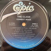 The Clash - Combat Rock (US Pressing) - Vinyl LP Record - Very-Good+ Quality (VG+)