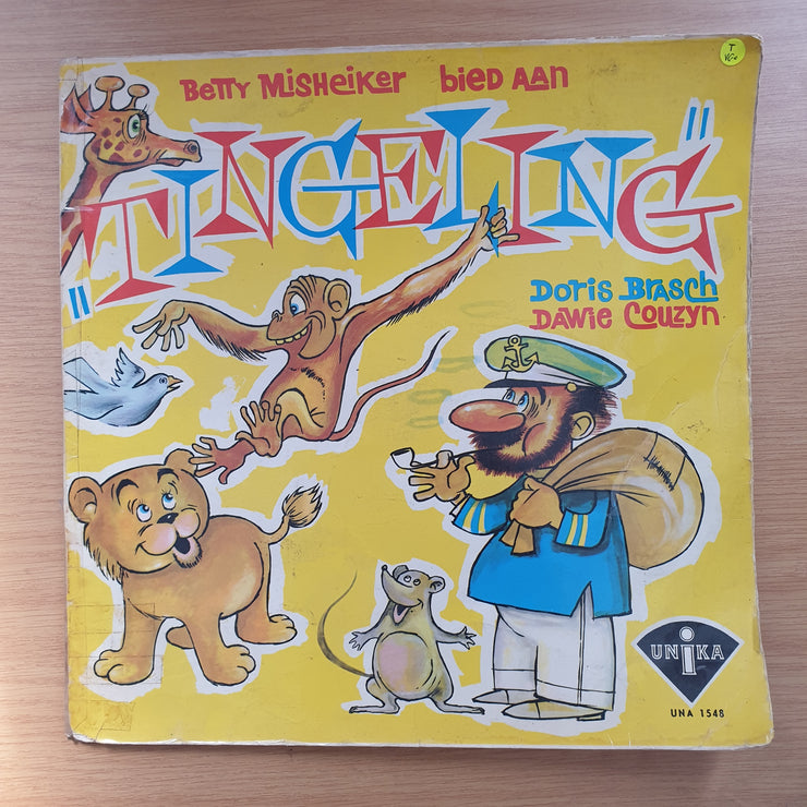 Tingeling - Doris Brasch & Dawie Couzyn – Betty Misheiker Liedjies (Very Rare) - Vinyl LP Record - Very-Good Quality (VG)  (verry)