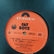 Fat Boys – The Twist - Vinyl LP Record - Very-Good Quality (VG)  (verry)