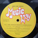 Flashdance - All the Songs - by the SessionMen  - Vinyl LP Record - Very-Good- Quality (VG-) (minus) (Session Men)