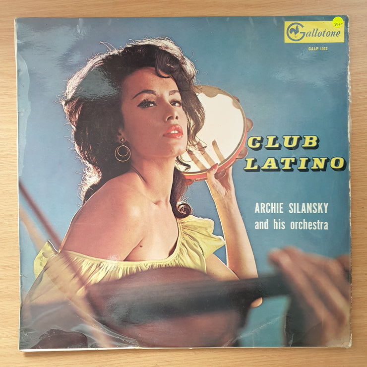 Club Latino - Archie Silansky and his Orchestra (Very Rare) - Vinyl LP Record - Very-Good+ Quality (VG+) (verygoodplus)