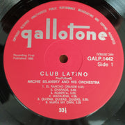 Club Latino - Archie Silansky and his Orchestra (Very Rare) - Vinyl LP Record - Very-Good+ Quality (VG+) (verygoodplus)