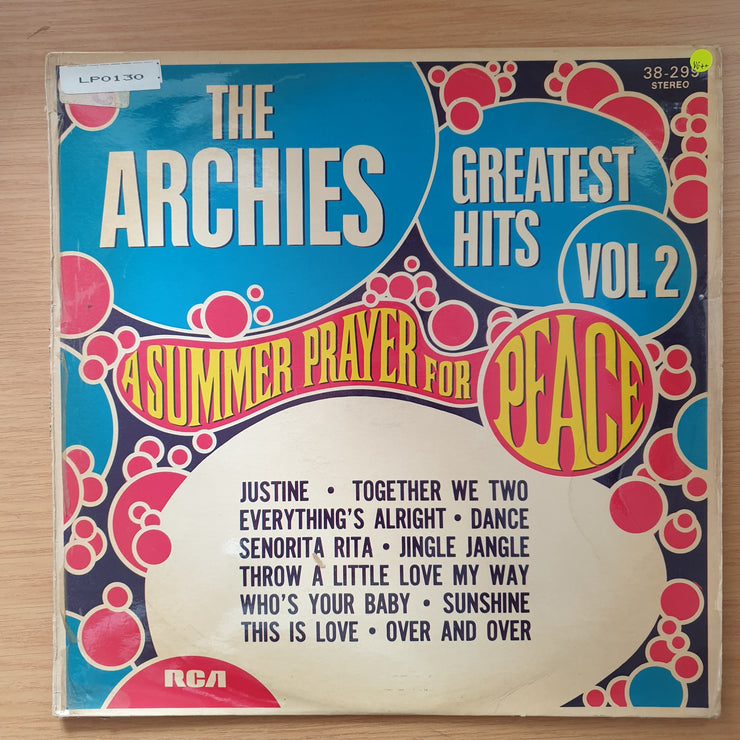 The Archies – Greatest Hits Vol 2 - Vinyl LP Record - Very-Good+ Quality (VG+) (verygoodplus)