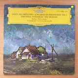 Liszt / Smetana - Berliner Philharmoniker, Herbert von Karajan – Les Préludes · Ungarische Rhapsodie Nr. 2 / Vyšehrad · Die Moldau – Vinyl LP Record - Very-Good+ Quality (VG+) (verygoodplus)