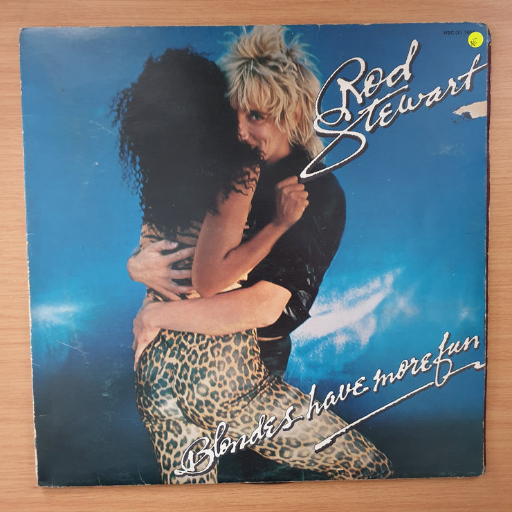 Rod Stewart - Blondes Have More Fun  - Vinyl LP Record - Opened  - Very-Good- Quality (VG-) nbb