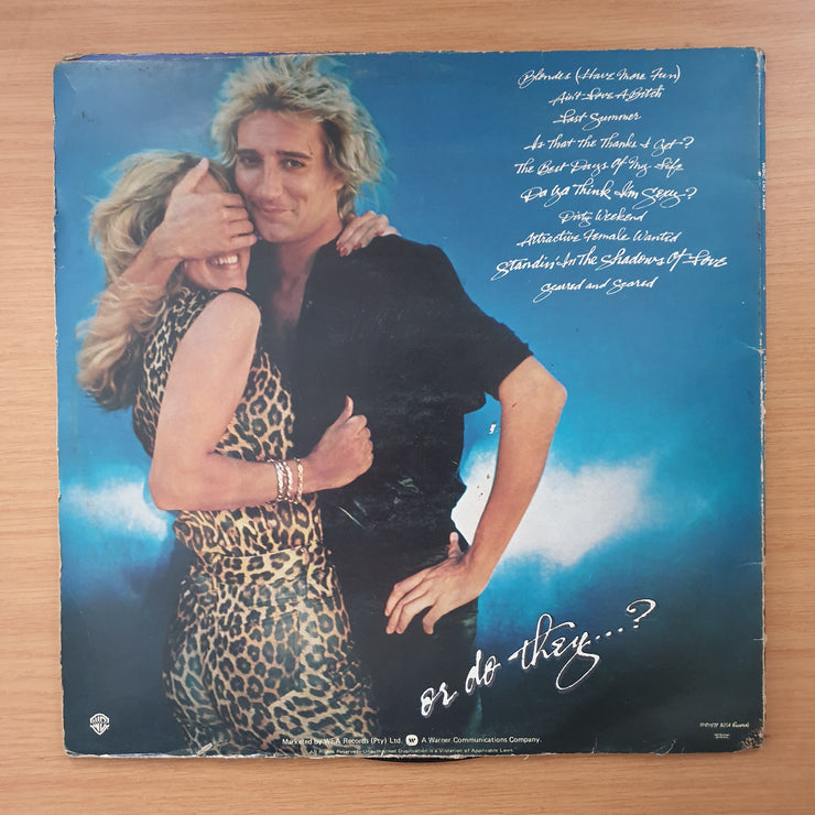 Rod Stewart - Blondes Have More Fun  - Vinyl LP Record - Opened  - Very-Good- Quality (VG-) nbb