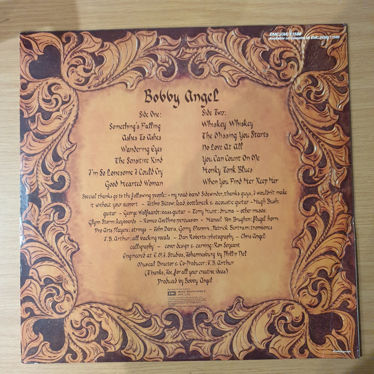 Bobby Angel - Ashes to Ashes  – Vinyl LP Record - Very-Good+ Quality (VG+) (verygoodplus)