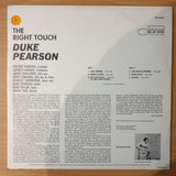 Duke Pearson – The Right Touch – Vinyl LP Record - Very-Good+ Quality (VG+) (verygoodplus)
