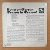 Houston Person – Person To Person! (Gold Star Series) – Vinyl LP Record - Very-Good+ Quality (VG+) (verygoodplus)