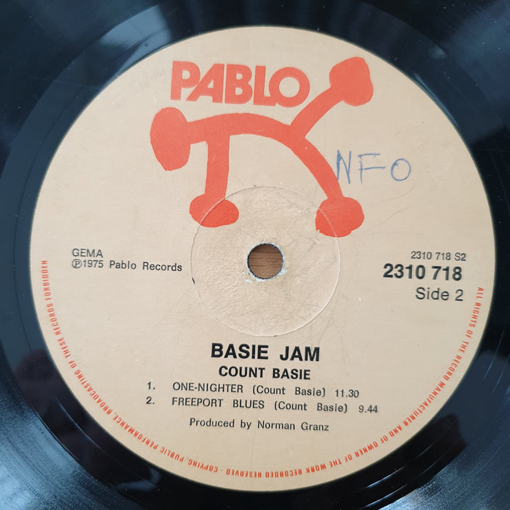 Count Basie - Basie Jam - Vinyl LP Record - Good+ Quality (G+)