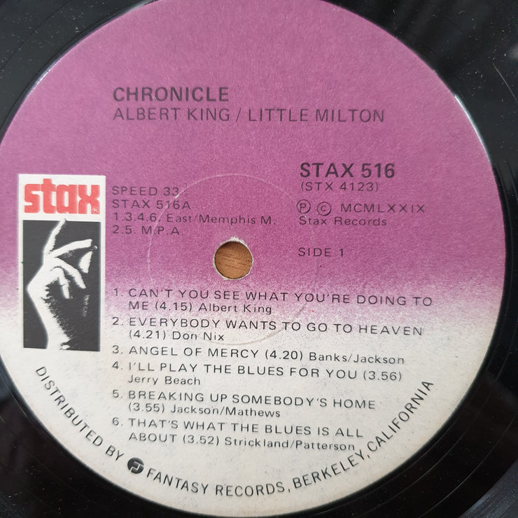 Albert King / Little Milton – Chronicle - Vinyl LP Record - Good+ Quality (G+) (gplus)