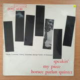Horace Parlan Quintet – Speakin' My Piece – Vinyl LP Record - Very-Good+ Quality (VG+) (verygoodplus)