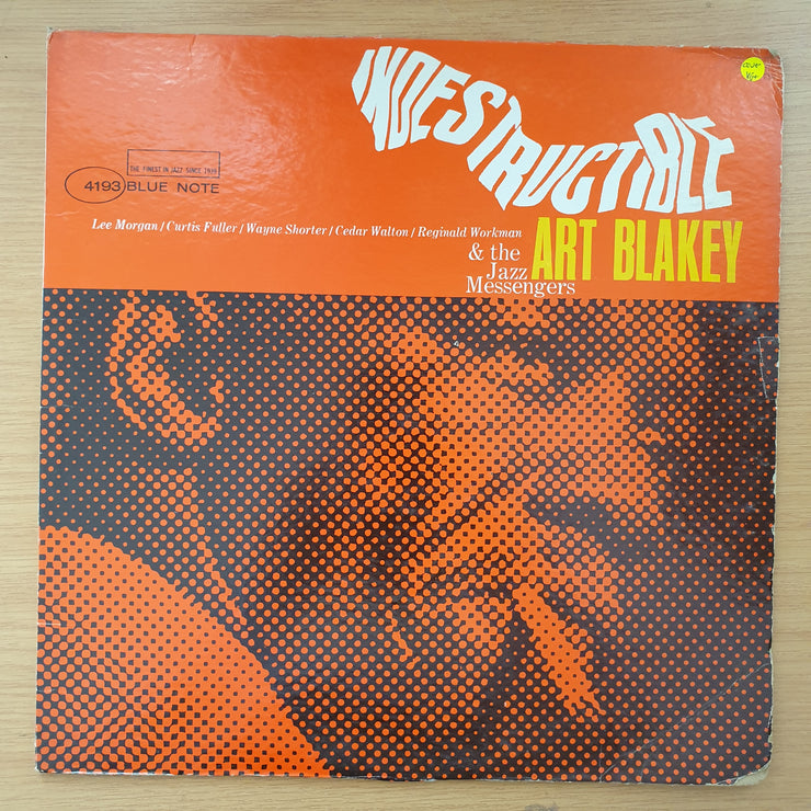 Art Blakey & The Jazz Messengers – Indestructible – Vinyl LP Record - Very-Good+ Quality (VG+) (verygoodplus) (D)