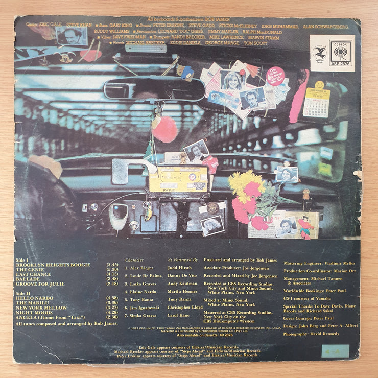 Bob James – The Genie: Themes & Variations From The TV Series "Taxi" – Vinyl LP Record - Very-Good+ Quality (VG+) (verygoodplus) (D)