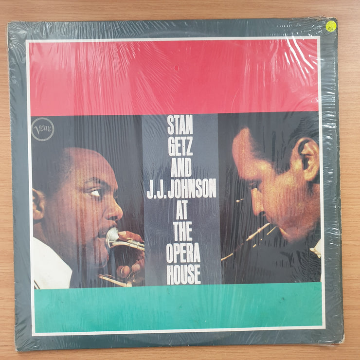 Stan Getz And J.J. Johnson – At The Opera House - Vinyl LP Record - Very-Good+ Quality (VG+) (verygoodplus)