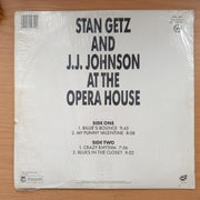Stan Getz And J.J. Johnson – At The Opera House - Vinyl LP Record - Very-Good+ Quality (VG+) (verygoodplus)