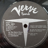 Stan Getz And J.J. Johnson – At The Opera House - Vinyl LP Record - Very-Good+ Quality (VG+) (verygoodplus)