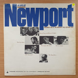 Blues At Newport (Recorded Live At The Newport Folk Festival 1963) - Vinyl LP Record - Very-Good+ Quality (VG+) (verygoodplus)