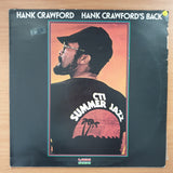 Hank Crawford – Hank Crawford's Back - Vinyl LP Record - Very-Good Quality (VG)  (verry)