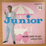 Junior ‎– Mama Used To Say) - Vinyl LP Record - Very-Good+ Quality (VG+) (verygoodplus)
