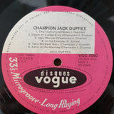 "Champion" Jack Dupree – Anthologie Du Blues  - Vinyl LP Record - Very-Good+ Quality (VG+) (verygoodplus)