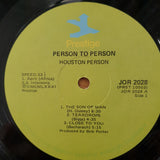 Houston Person – Person To Person!  - Vinyl LP Record - Very-Good+ Quality (VG+) (verygoodplus)
