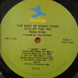 Sonny Criss – The Best Of Sonny Criss/Hits Of The '60's - Vinyl LP Record - Very-Good Quality (VG)  (verry)