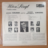 Wien Singt - Georg Gruber and his Rhodes University Singers - Grahamstown South Africa - Vinyl LP Record - Very-Good+ Quality (VG+) (verygoodplus) (D)