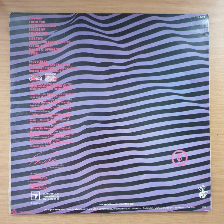 Sylvester – Sell My Soul - Vinyl LP Record - Very-Good+ Quality (VG+) (verygoodplus)