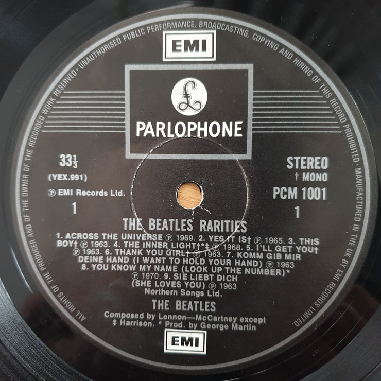 The Beatles - Rarities - Vinyl LP Record - Very-Good Quality (VG)  (verry)