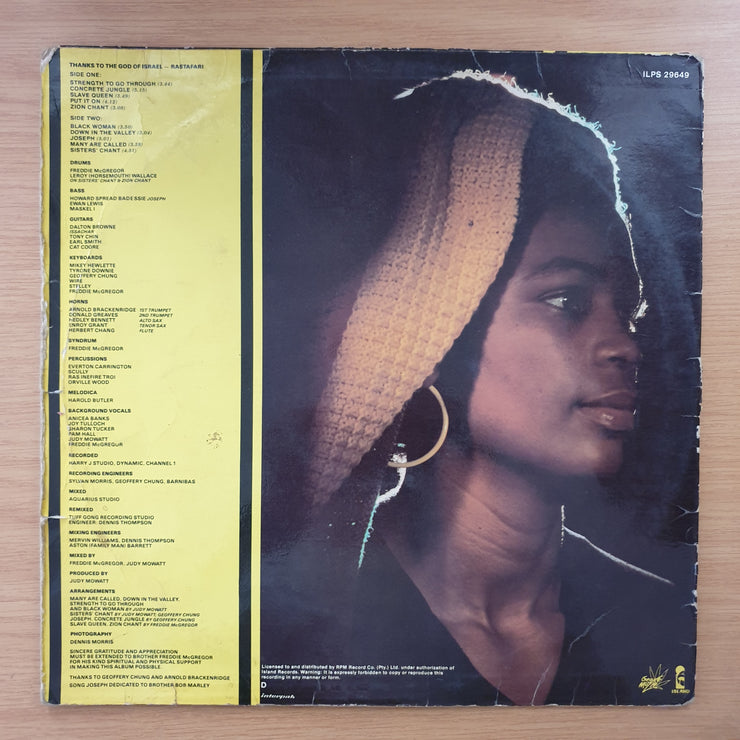 Judy Mowatt – Black Woman - Vinyl LP Record - Good+ Quality (G+) (gplus)