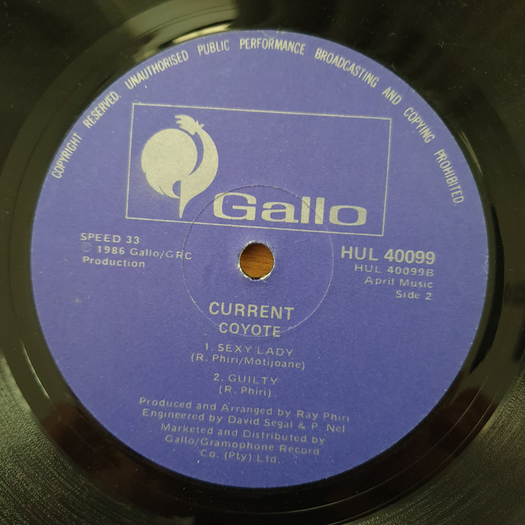 Coyote – Current (Very Rare) - Vinyl LP Record - Good+ Quality (G+) (gplus)
