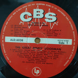 Benny Goodman, His Orchestra, Quartet and Sextet – The Great Benny Goodman ‎–  Vinyl LP Record - Very-Good- Quality (VG-)