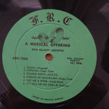 Don Elliott – A Musical Offering By Don Elliott - Vinyl LP Record - Very-Good+ Quality (VG+) (verygoodplus)