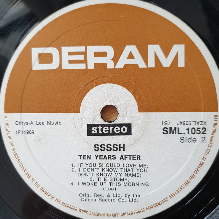 Ten Years After – Ssssh. - Vinyl LP Record  - Good Quality (G) (goood)