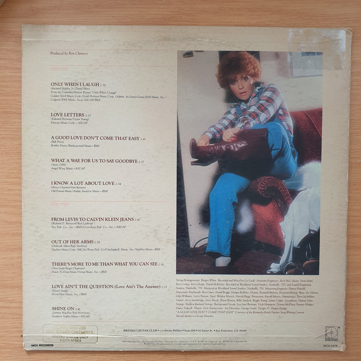 Brenda Lee – Only When I Laugh - Vinyl LP Record - Very-Good+ Quality (VG+) (verygoodplus)