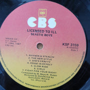 Beastie Boys – Licensed To Ill - Vinyl LP Record - Very-Good+ Quality (VG+) (verygoodplus)