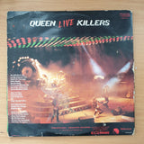 Queen - Live - Killers - Double Vinyl LP Record - Very-Good- Quality (VG-) (verygoodminus)