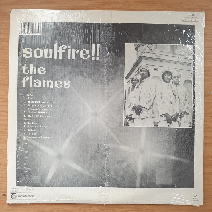 The Flames ‎– Soulfire!! (GSL) - Vinyl LP Record  (VG+)