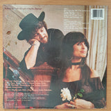 Waylon And Jessi – Leather And Lace - Vinyl LP Record - Very-Good+ Quality (VG+) (verygoodplus)