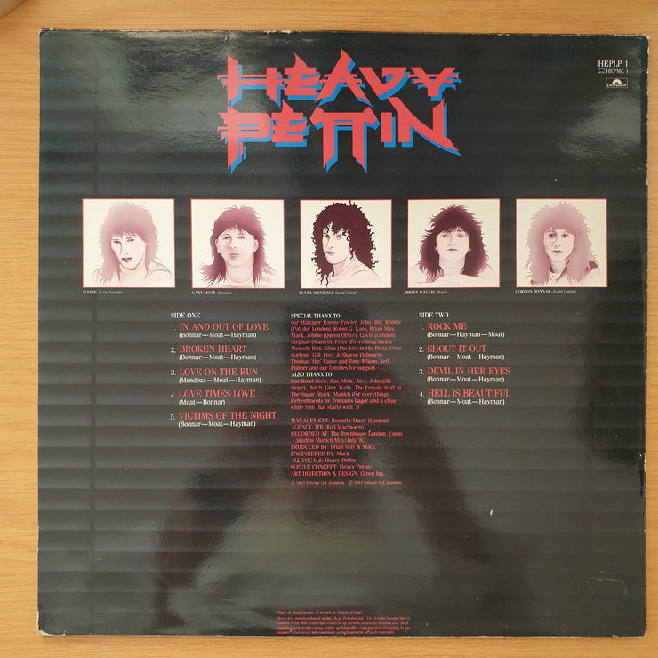Heavy Pettin – Lettin Loose - Vinyl LP Record - Very-Good+ Quality (VG+) (verygoodplus)