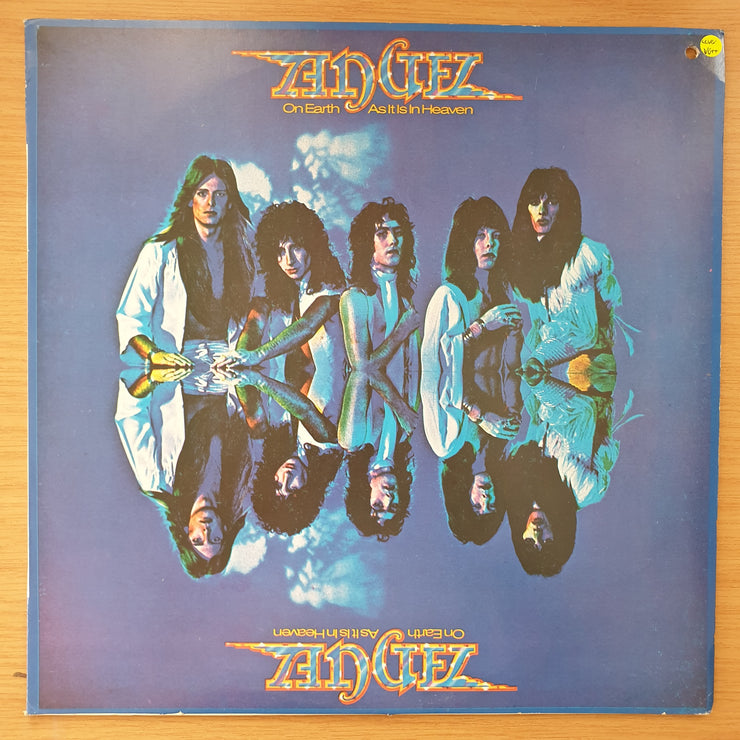 Angel – On Earth As It Is In Heaven - Vinyl LP Record - Very-Good+ Quality (VG+) (verygoodplus)
