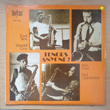Tenors Anyone? - Stan Getz, Zoot Sims, Wardell Gray, Paul Quinichette – Vinyl LP Record - Very-Good+ Quality (VG+) (verygoodplus)