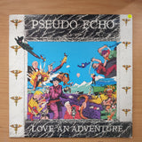 Pseudo Echo – Love An Adventure (with original Lyrics) – Vinyl LP Record - Very-Good+ Quality (VG+) (verygoodplus)