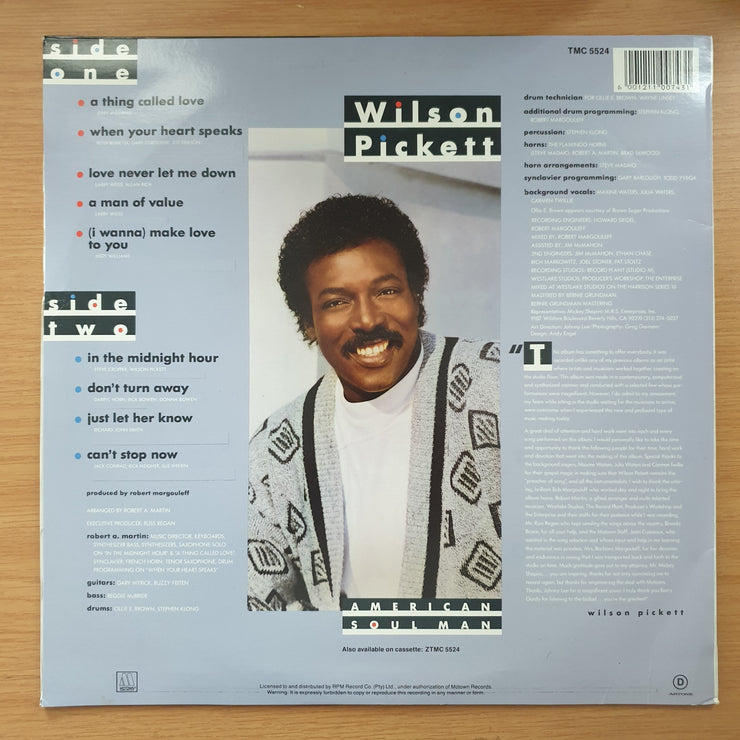 Wilson Pickett – American Soul Man – Vinyl LP Record - Very-Good+ Quality (VG+) (verygoodplus)