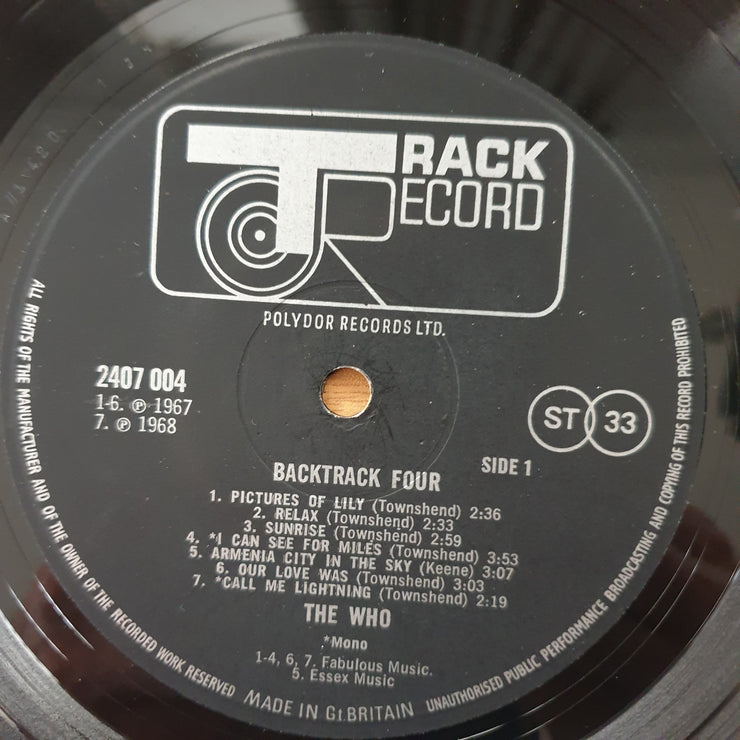 Backtrack 1 (Bolan/Hendrix/Dylan..) – Vinyl LP Record - Very-Good+ Quality (VG+) (verygoodplus)