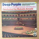 Deep Purple & The Royal Philharmonic Orchestra, Malcolm Arnold – Concerto For Group And Orchestra – Vinyl LP Record - Very-Good+ Quality (VG+) (verygoodplus)